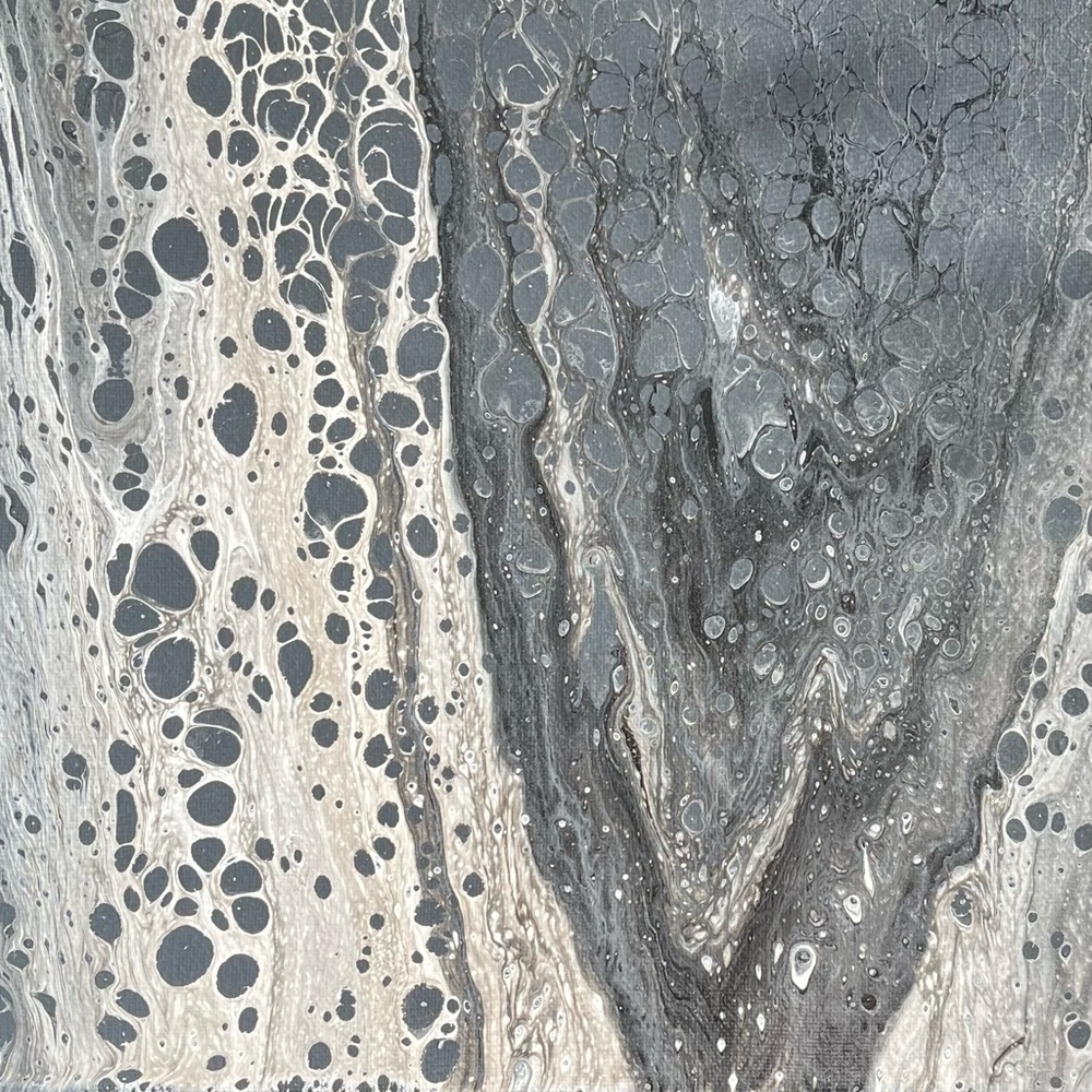 Original acrylic pour painting